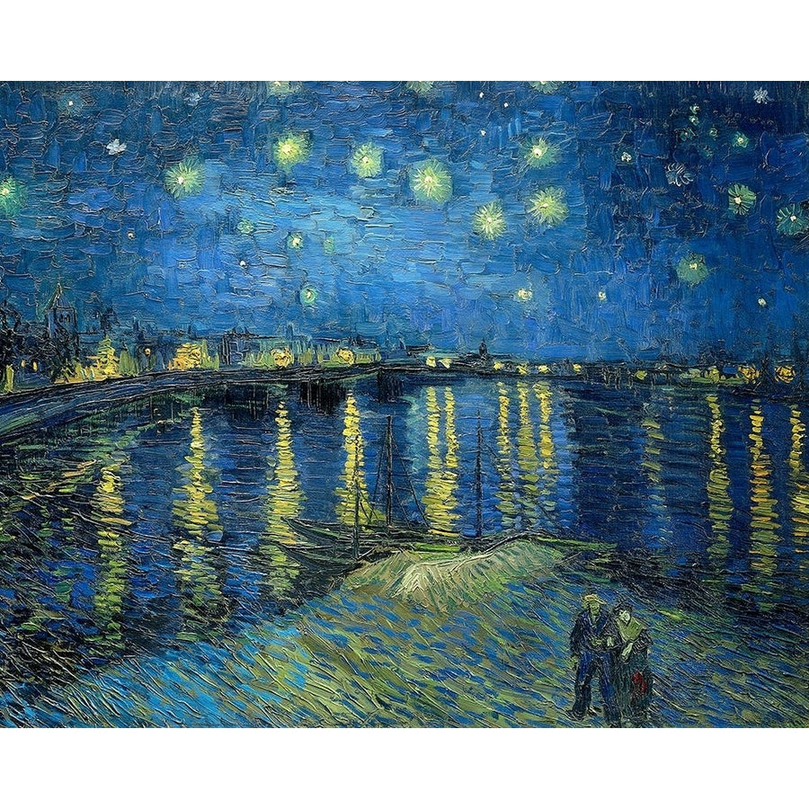 The Starry Night Over The Rhone Poster Print - Pictufy-VARPDX2455388 Image 1