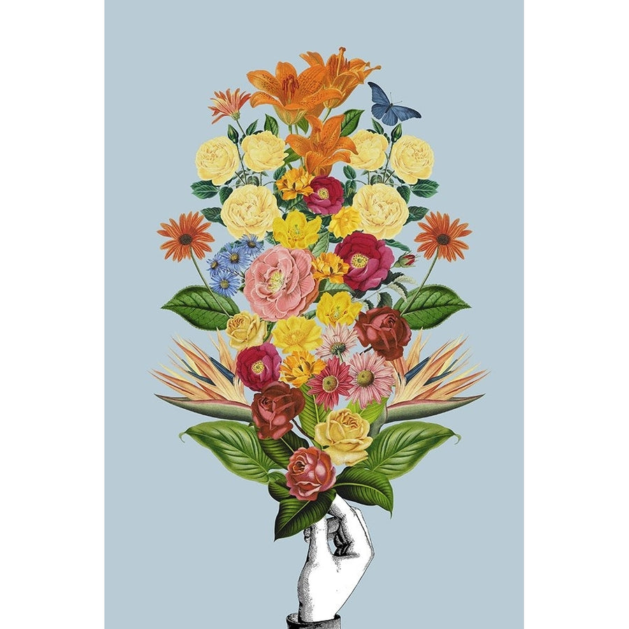 Botanical blue bouquet Poster Print - Studio Frida Floral-VARPDX2478680 Image 1