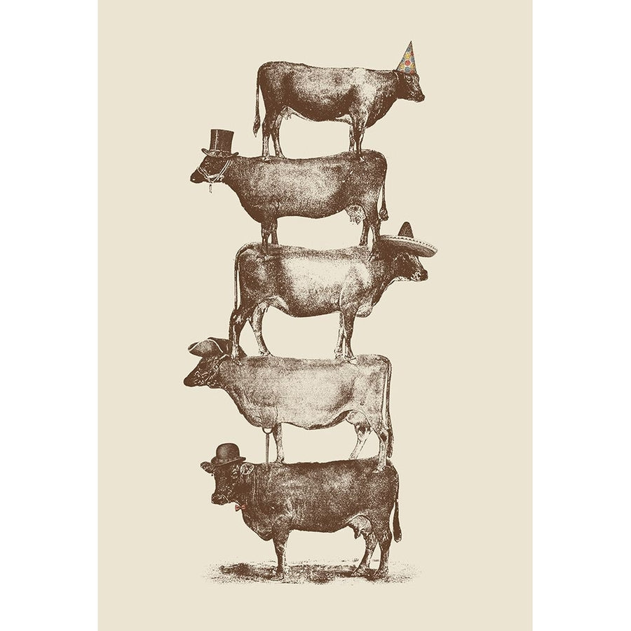 Cow Cow Nuts Poster Print - Florent Bodart-VARPDX2489668 Image 1