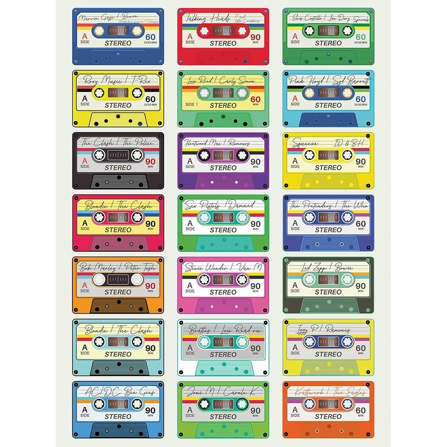 Mix Tape Poster Print - Jon Downer-VARPDX2490679 Image 1