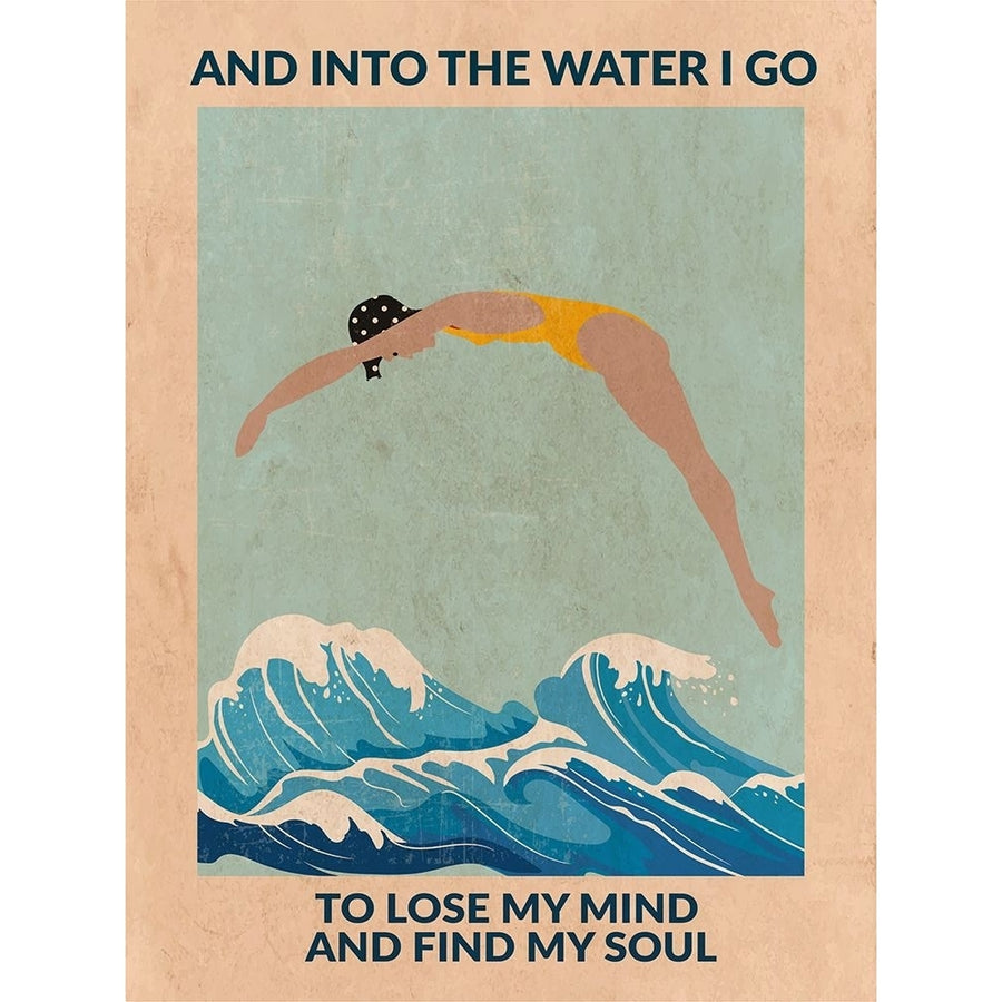 Into the Water I Dive Poster Print - Jon Downer-VARPDX2490660 Image 1