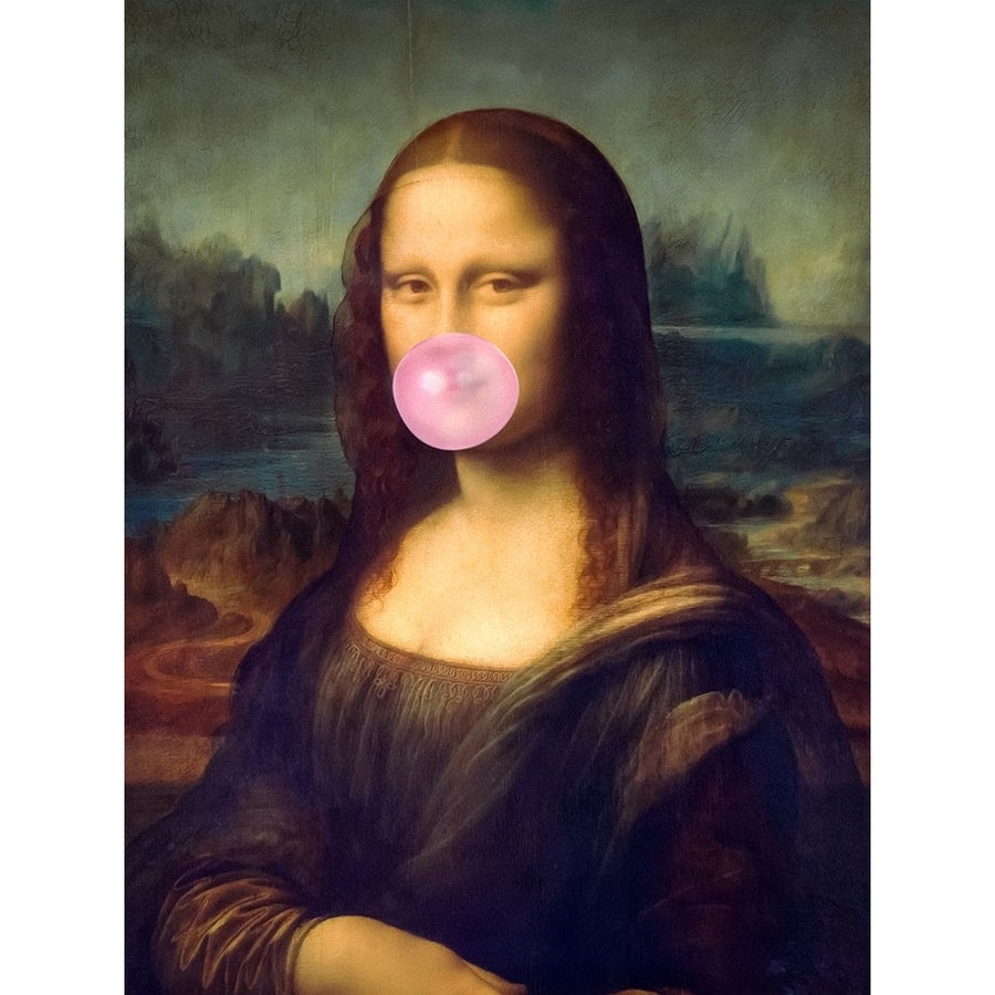 Mona Lisa Bubble Gum Poster Print - Taudalpoi-VARPDX2494538 Image 1