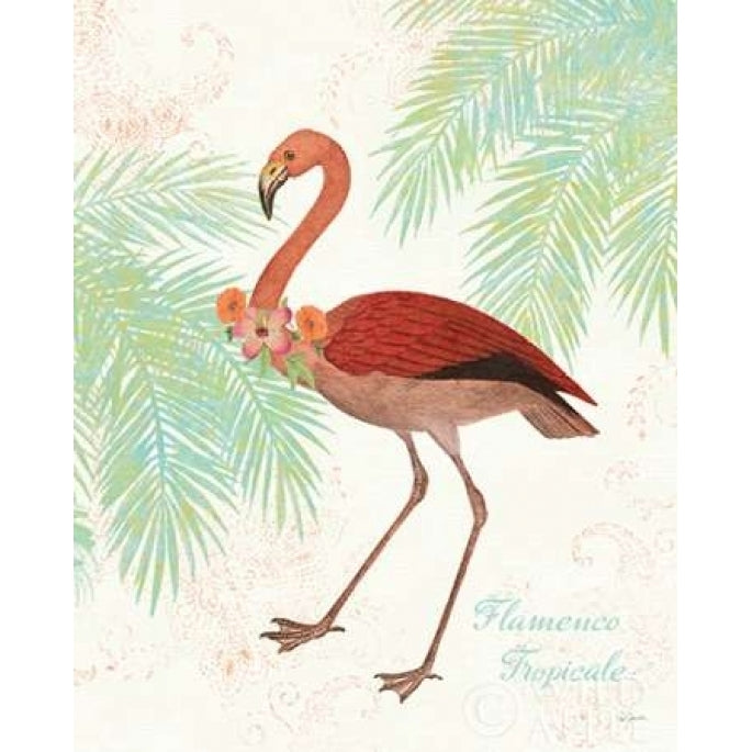 Flamingo Tropicale II Poster Print by Sue Schlabach-VARPDX24972 Image 2