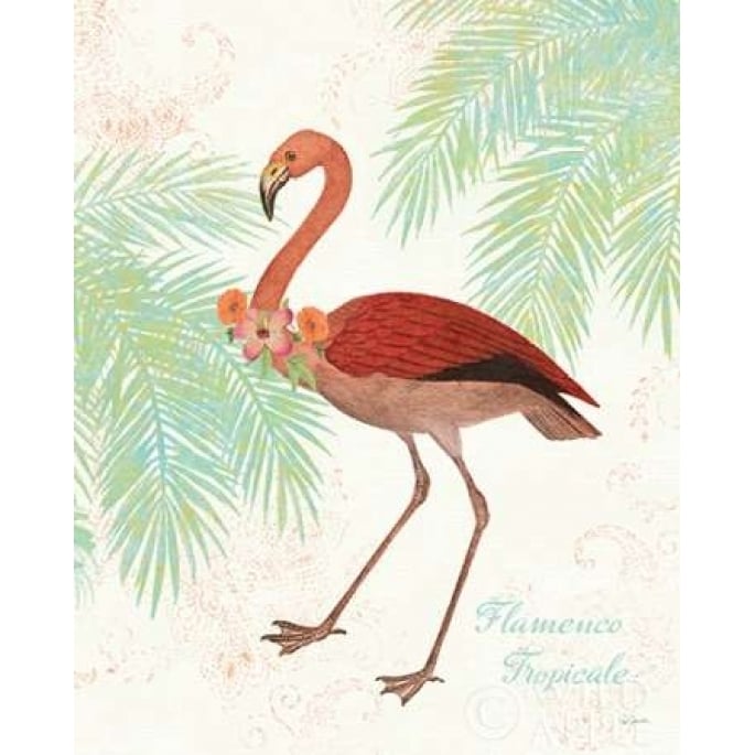 Flamingo Tropicale II Poster Print by Sue Schlabach-VARPDX24972 Image 1