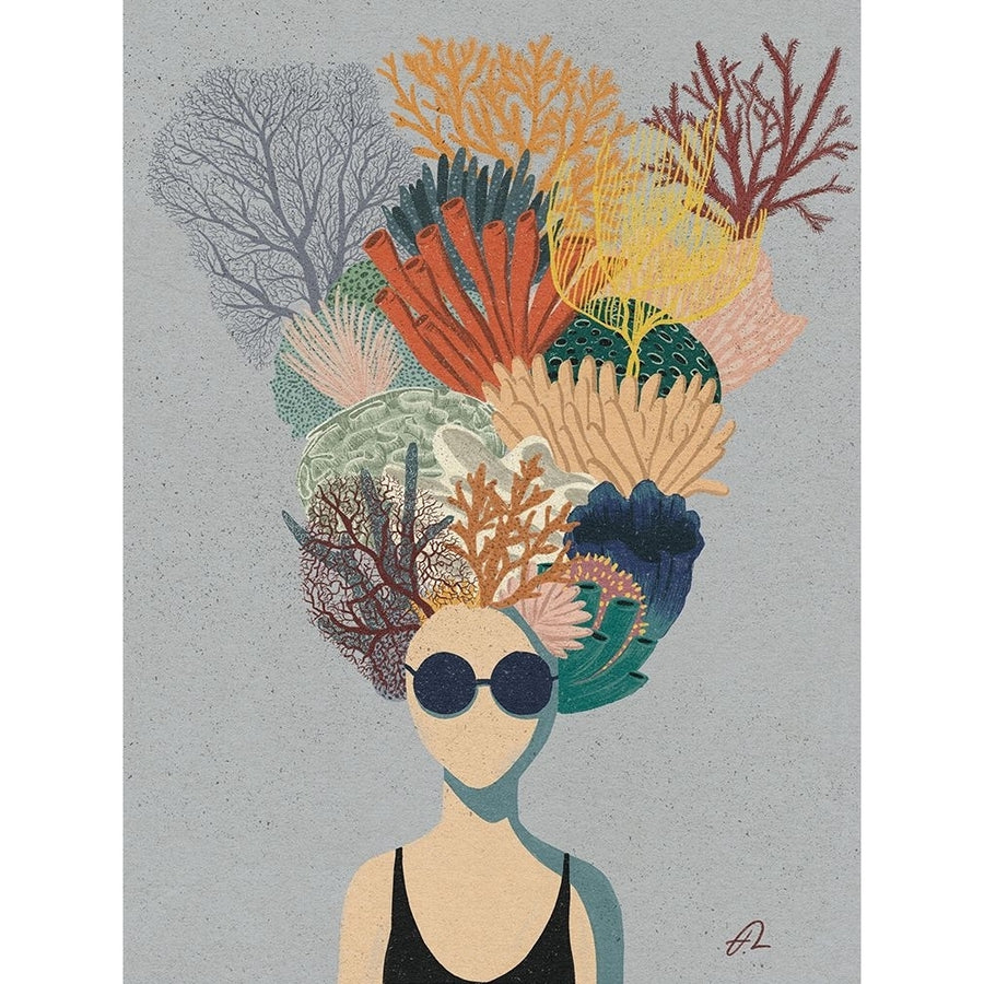 Coral Head Poster Print - Fabian Lavater-VARPDX2499373 Image 1