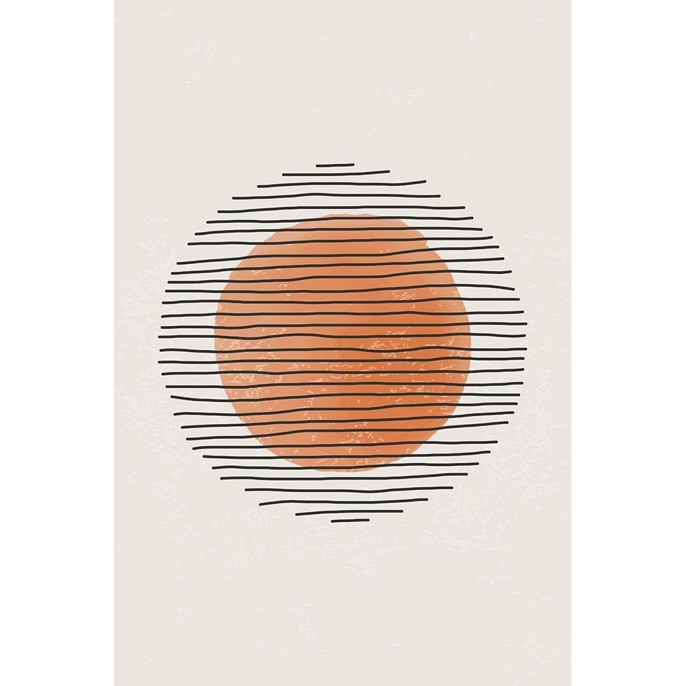 Orange Watercolor Shapes Series 2 Poster Print - Jay Stanley-VARPDX2500435 Image 1