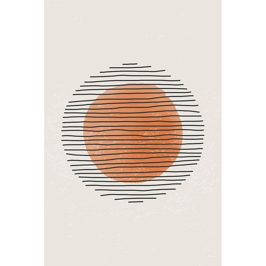 Orange Watercolor Shapes Series 2 Poster Print - Jay Stanley-VARPDX2500435 Image 1