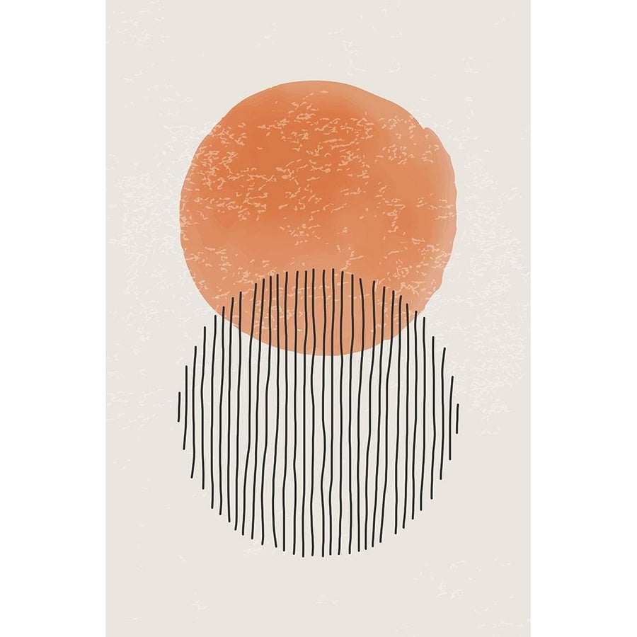 Orange Watercolor Shapes Series 3 Poster Print - Jay Stanley-VARPDX2500436 Image 1