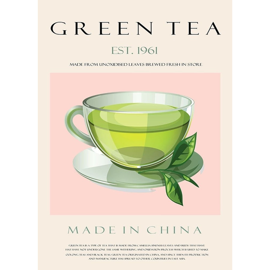 Green Tea Est. 1961 Poster Print - Boisen Rikke Londager-VARPDX2501898 Image 1