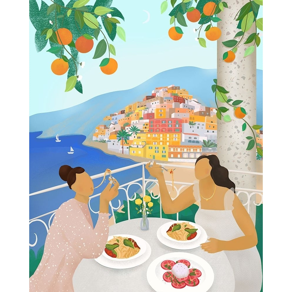 Girls in Positano Poster Print - Petra Lizde-VARPDX2505617 Image 1