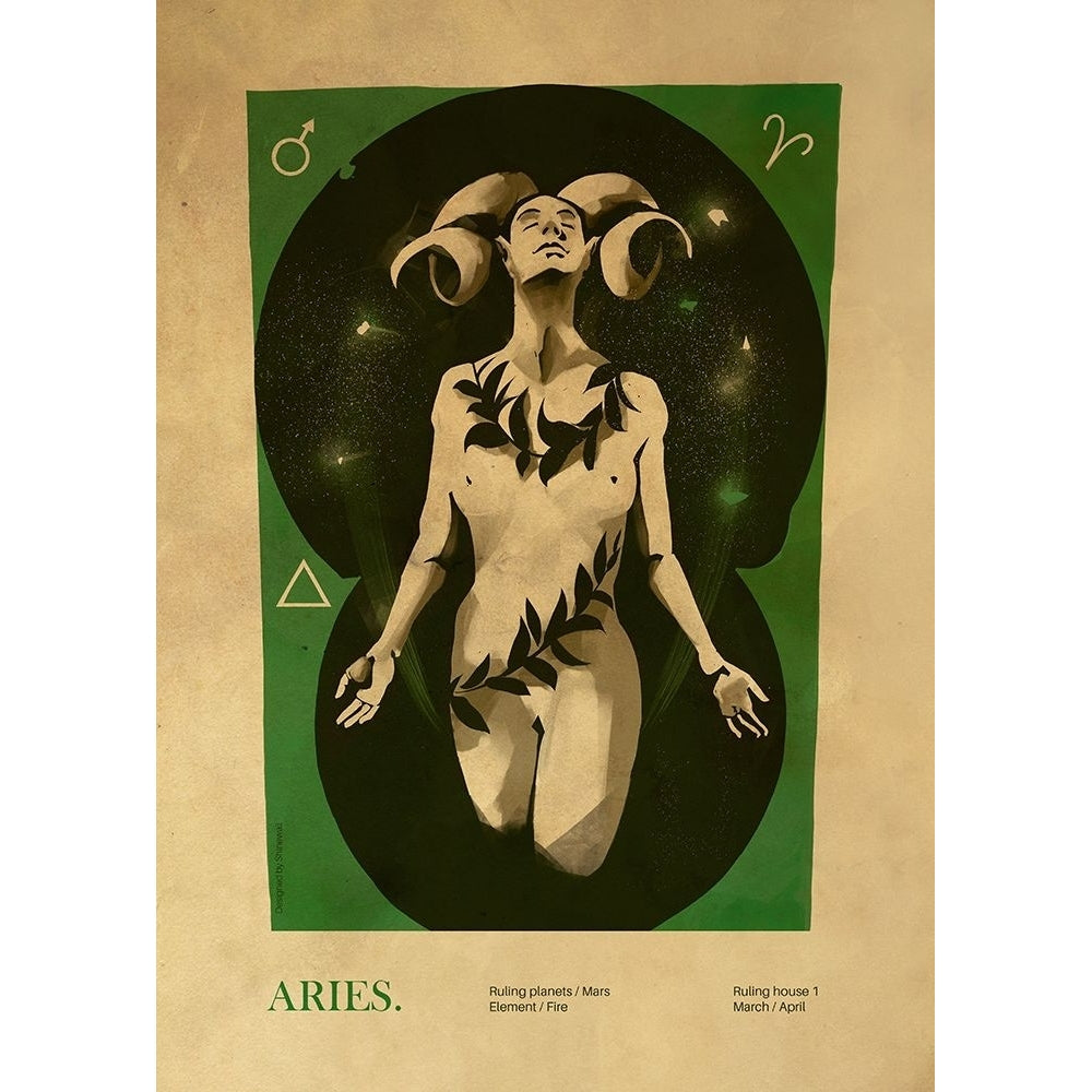 Aries print Poster Print - Dionisis Gemos-VARPDX2506582 Image 1