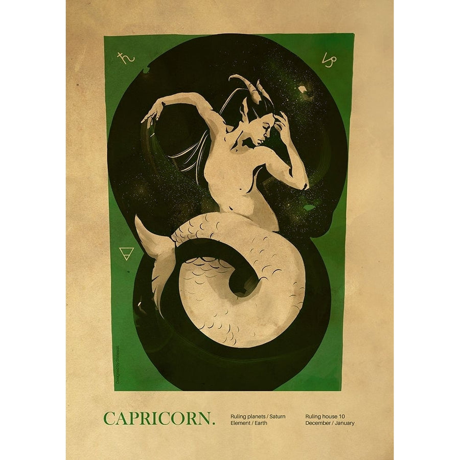 Capricorn print Poster Print - Dionisis Gemos-VARPDX2506585 Image 1