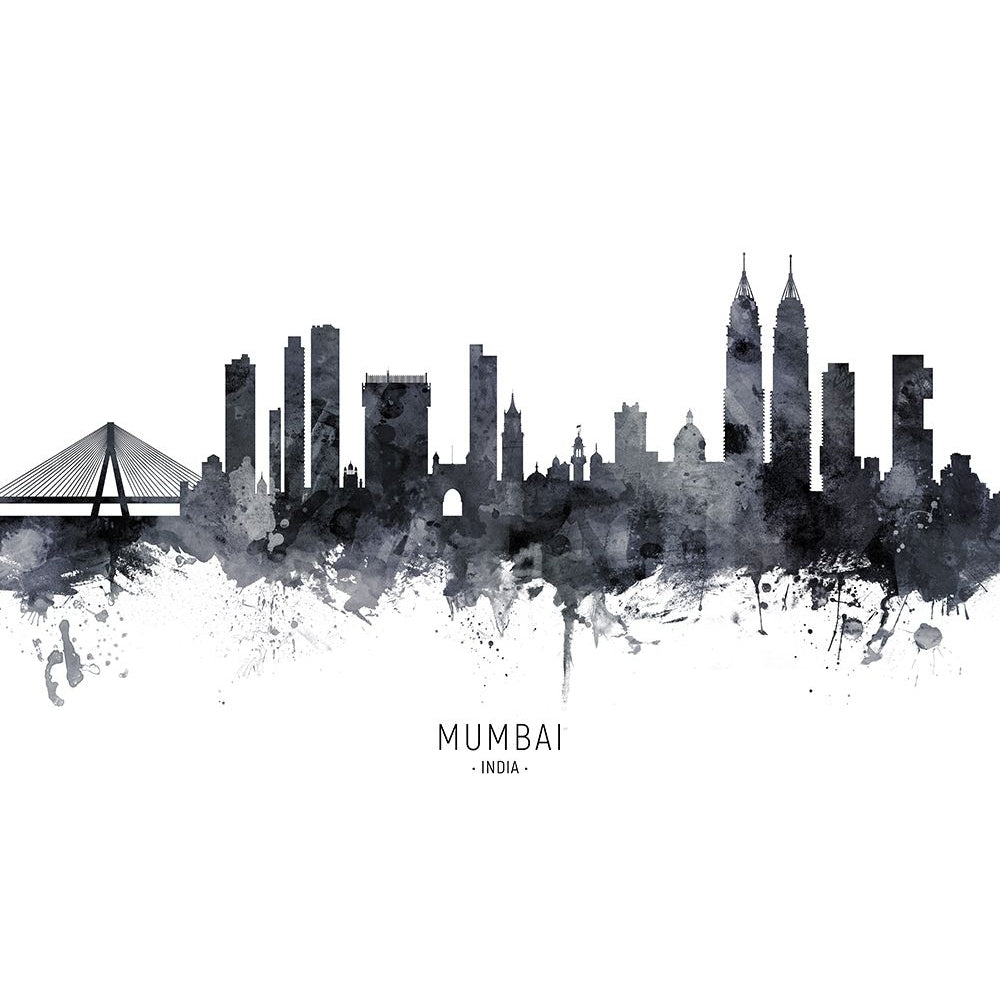 Mumbai Skyline India Bombay Poster Print - Michael Tompsett-VARPDX2507715 Image 1