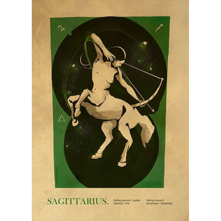 Sagitarius print Poster Print - Dionisis Gemos-VARPDX2506614 Image 1