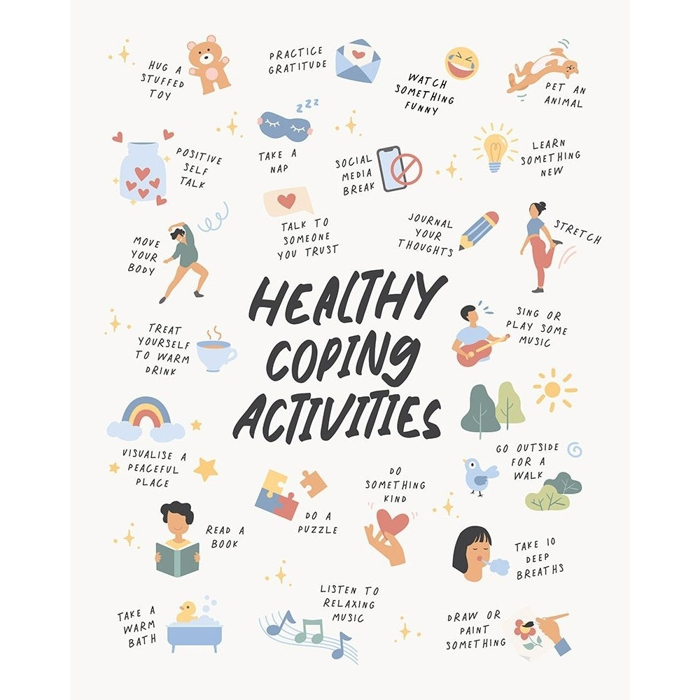 Coping Activities Poster Print - Beth Cai-VARPDX2511022 Image 1