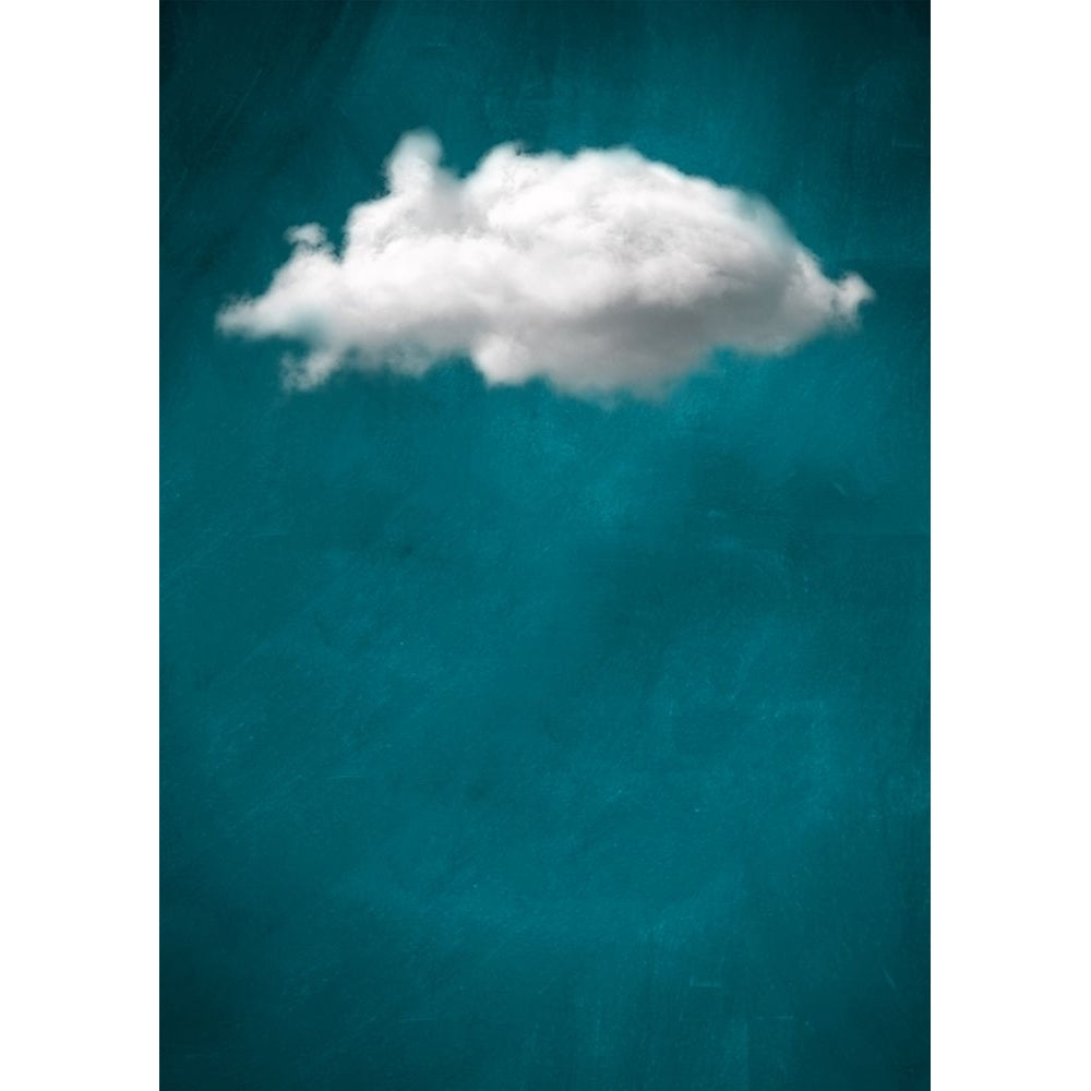 Teal Cloud No 1 Poster Print - Aureous-VARPDX2515481 Image 1