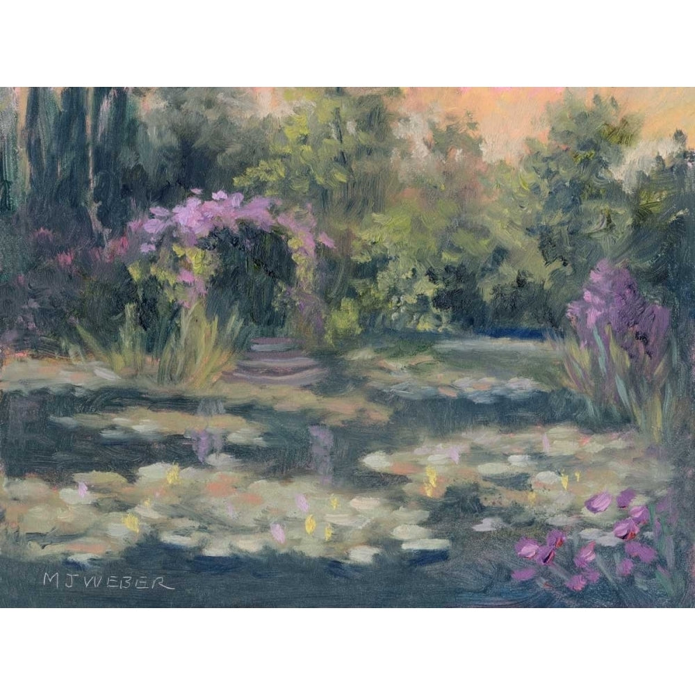 Monets Garden IV Poster Print - Mary Jean Weber-VARPDX25178D Image 1