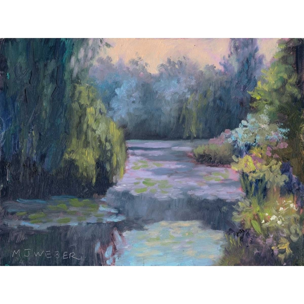 Monets Garden III Poster Print - Mary Jean Weber-VARPDX25177D Image 1