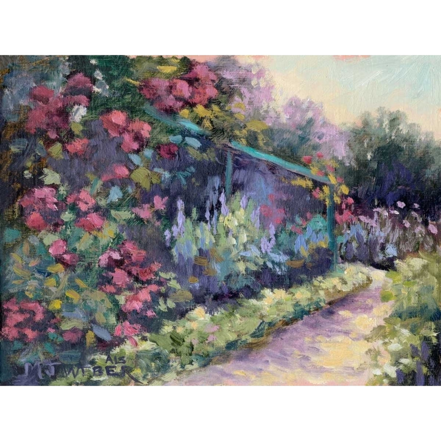 Monets Garden VI Poster Print - Mary Jean Weber-VARPDX25180D Image 1