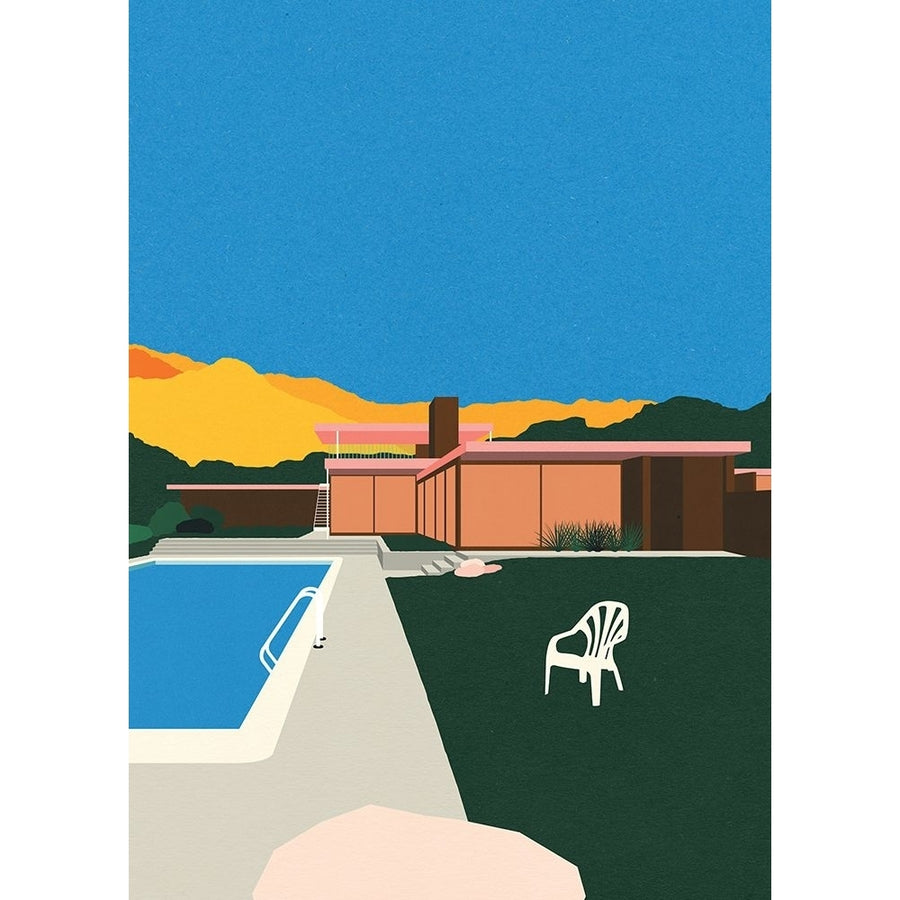 Kaufmann Desert House Poolside Poster Print - Rosi Feist-VARPDX2530822 Image 1