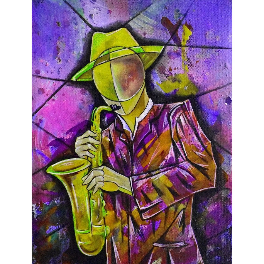 Jazz Sax Player Poster Print - Ricardo Maya-VARPDX2531145 Image 1