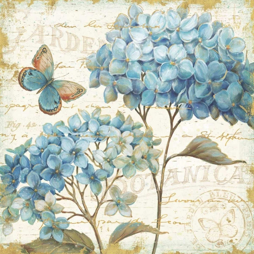 Blue Garden IV Poster Print by Daphne Brissonnet-VARPDX25362 Image 1