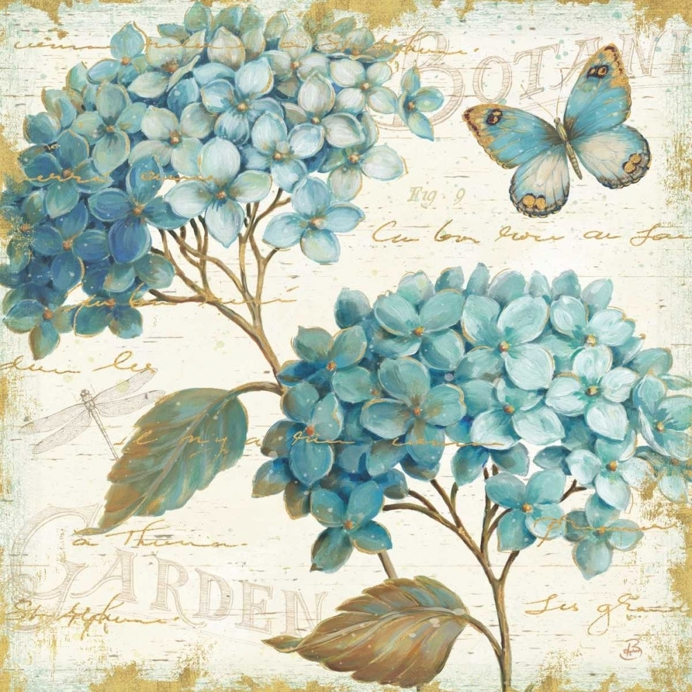 Blue Garden V Poster Print by Daphne Brissonnet-VARPDX25363 Image 2