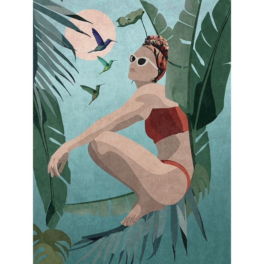 Tropical Blue Poster Print - Emel Tunaboylu-VARPDX2548445 Image 1