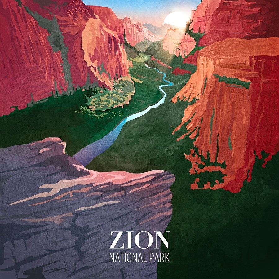 Zion Poster Print - Emel Tunaboylu-VARPDX2548767 Image 1