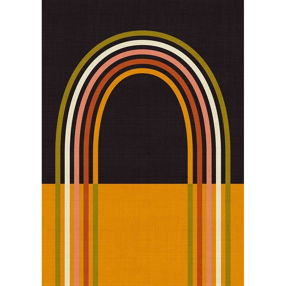 Geo Shapes Fall 21 Rainbow Arc Poster Print - Bre Ana Rut-VARPDX2552957 Image 1