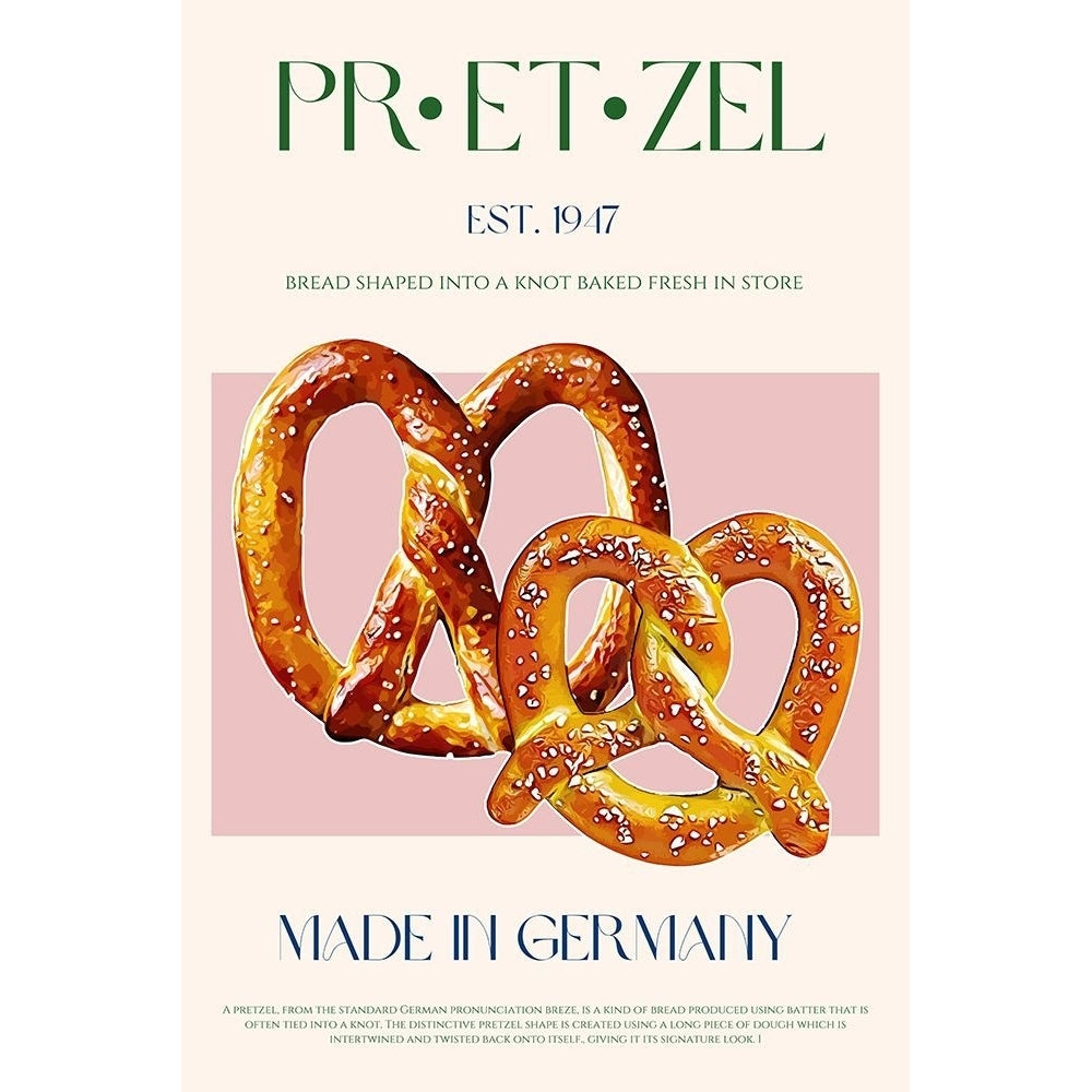 Pretzel Print Poster Print - Nazma Khokhar-VARPDX2560153 Image 1