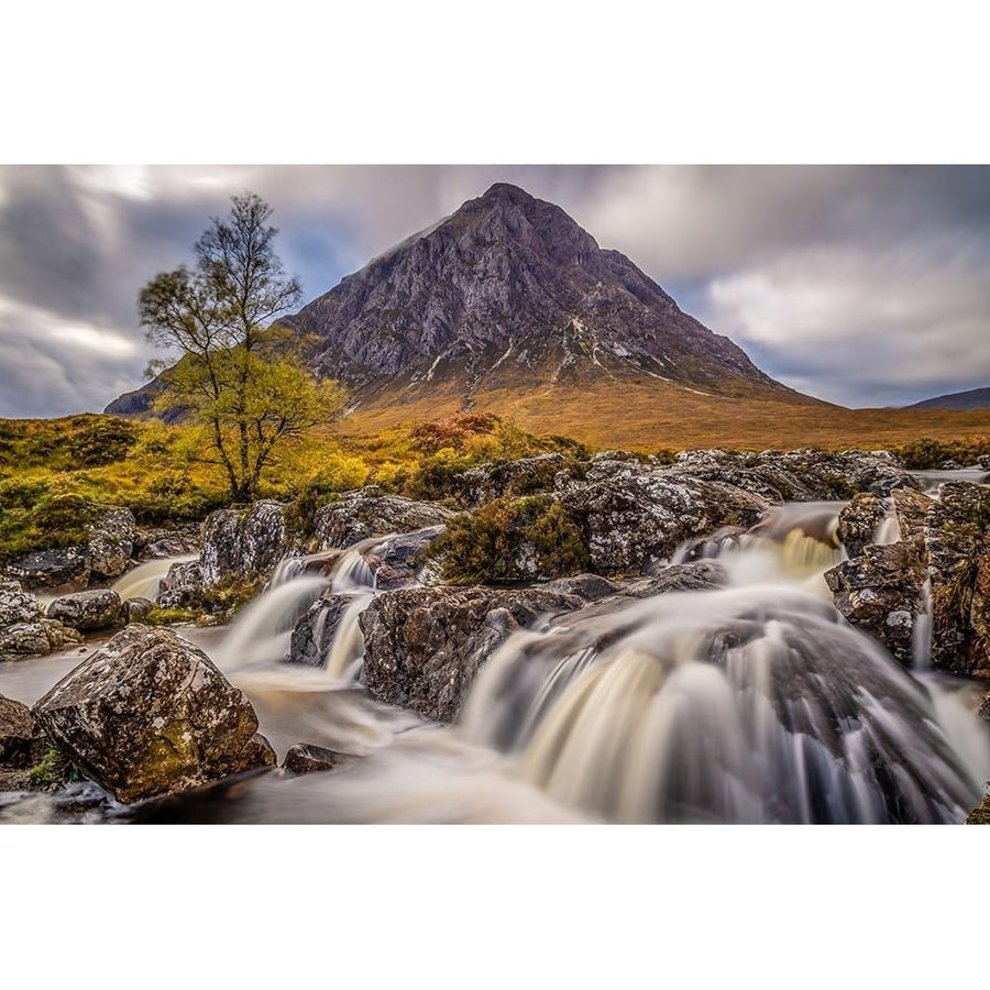 Etive Mor - Glencoe Scotland Poster Print - David Bennion-VARPDX2560933 Image 1