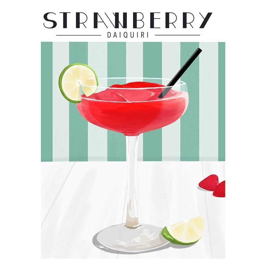 Strawberry Daiquiri Poster Print - Kammille Bruun-VARPDX2568921 Image 1