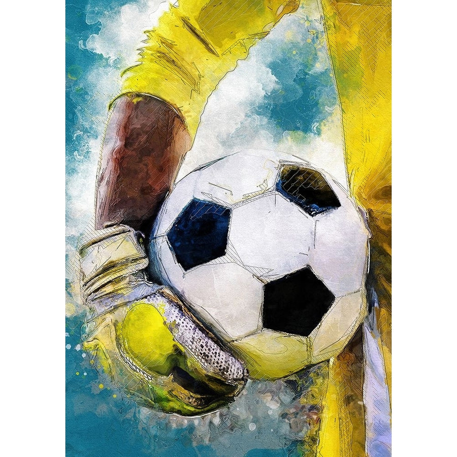 Football 4 Sport Art Poster Print - Justyna Jaszke-VARPDX2587025 Image 1