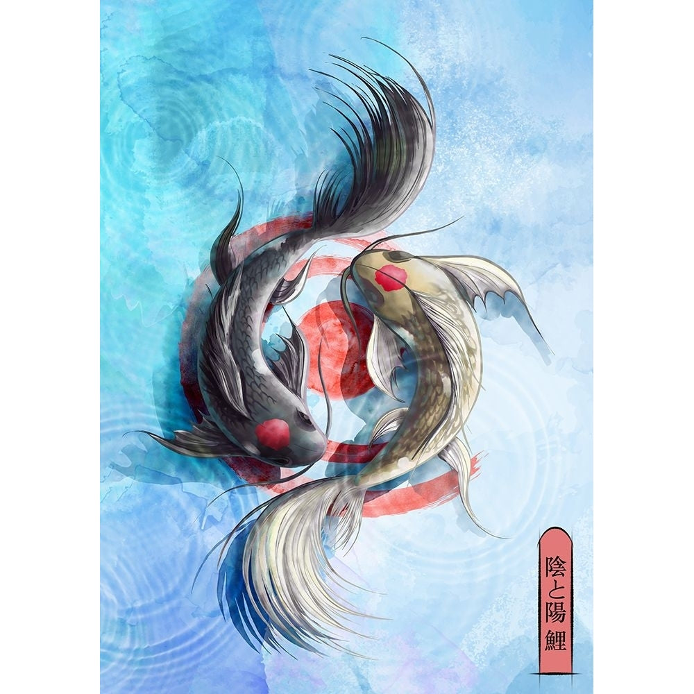 Light Koi Poster Print - Fadil Roze-VARPDX2588275 Image 1