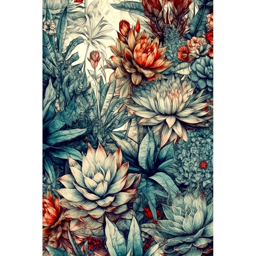 Succulents And Cactus 5 Poster Print - Justyna Jaszke-VARPDX2589421 Image 1