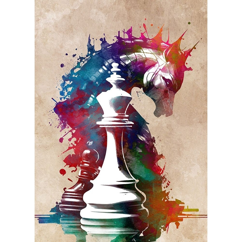 Chess Sport Art 1 Poster Print - Justyna Jaszke-VARPDX2593461 Image 1