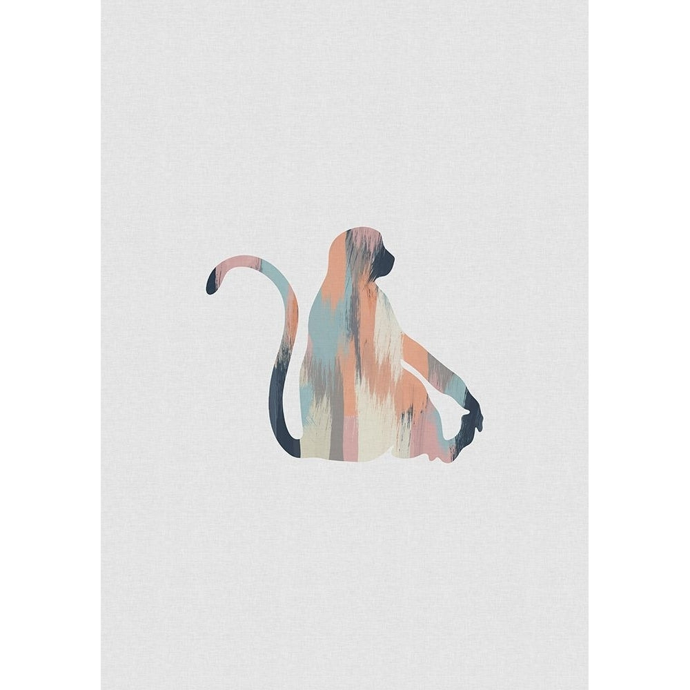 Pastel Monkey Poster Print - Studio Orara-VARPDX2593835 Image 1