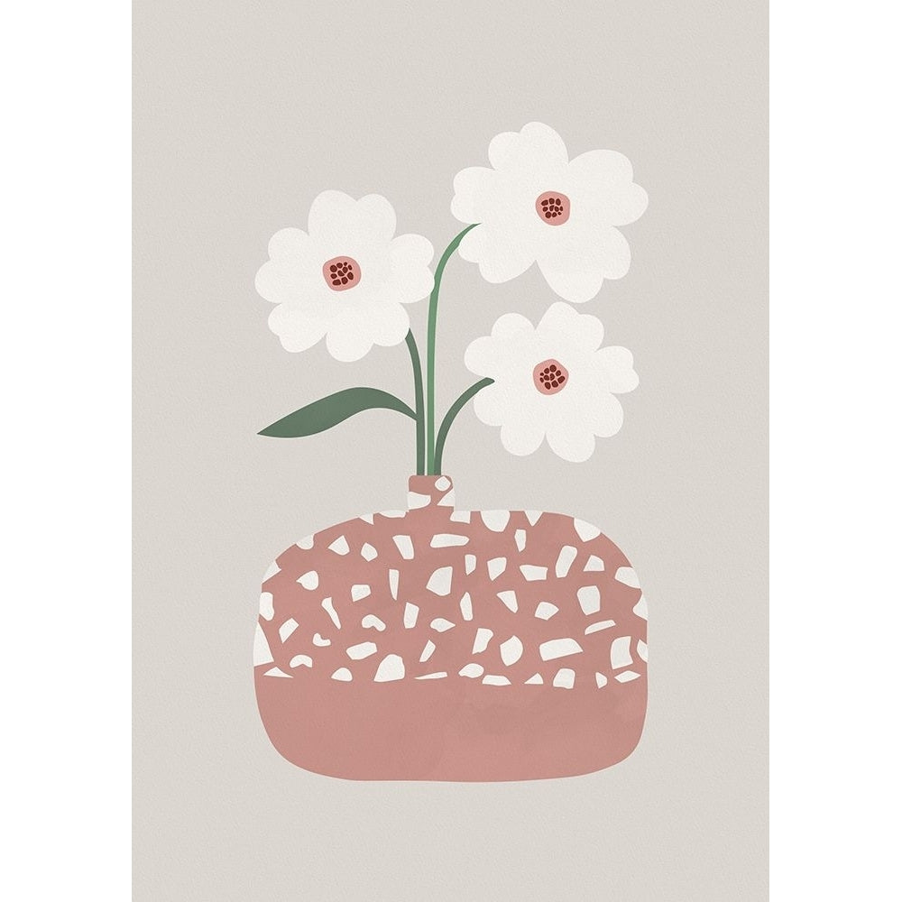 Terrazzo A Flowers Poster Print - Studio Orara-VARPDX2594734 Image 1