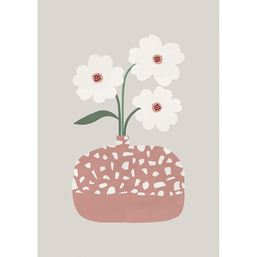 Terrazzo A Flowers Poster Print - Studio Orara-VARPDX2594734 Image 1