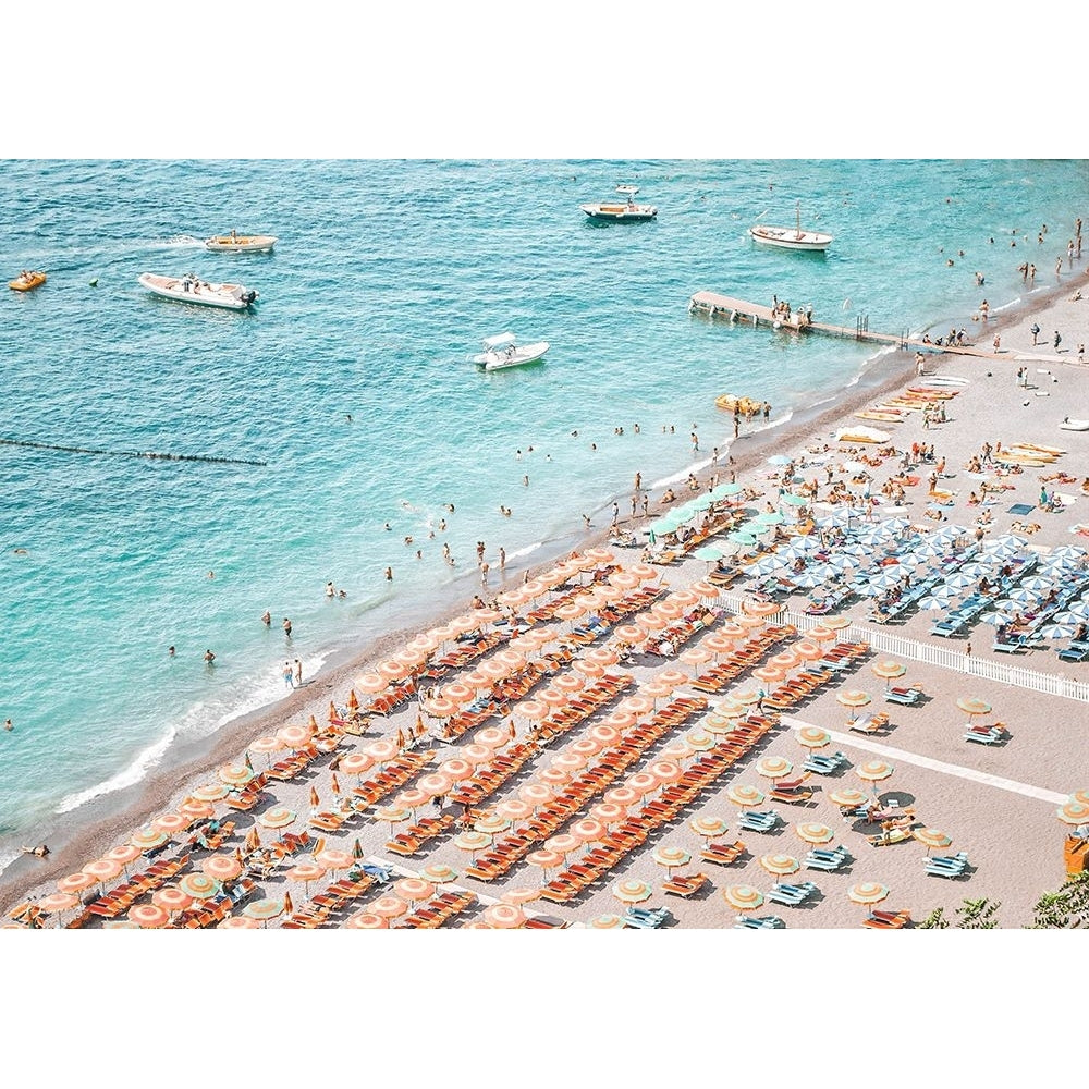 Positano Beach Poster Print - Digital Art Grace-VARPDX2597202 Image 1