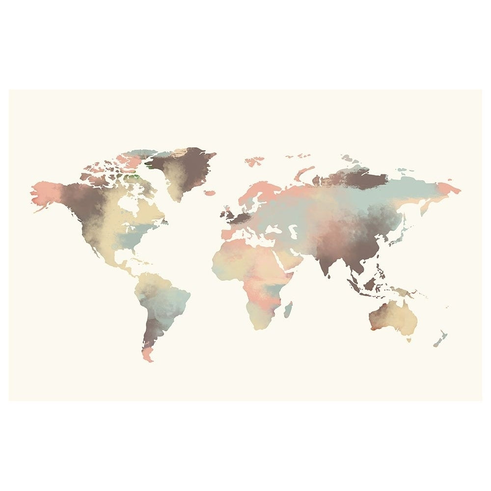 World Map Color Poster Print - Miuus Studio The-VARPDX2600835 Image 1