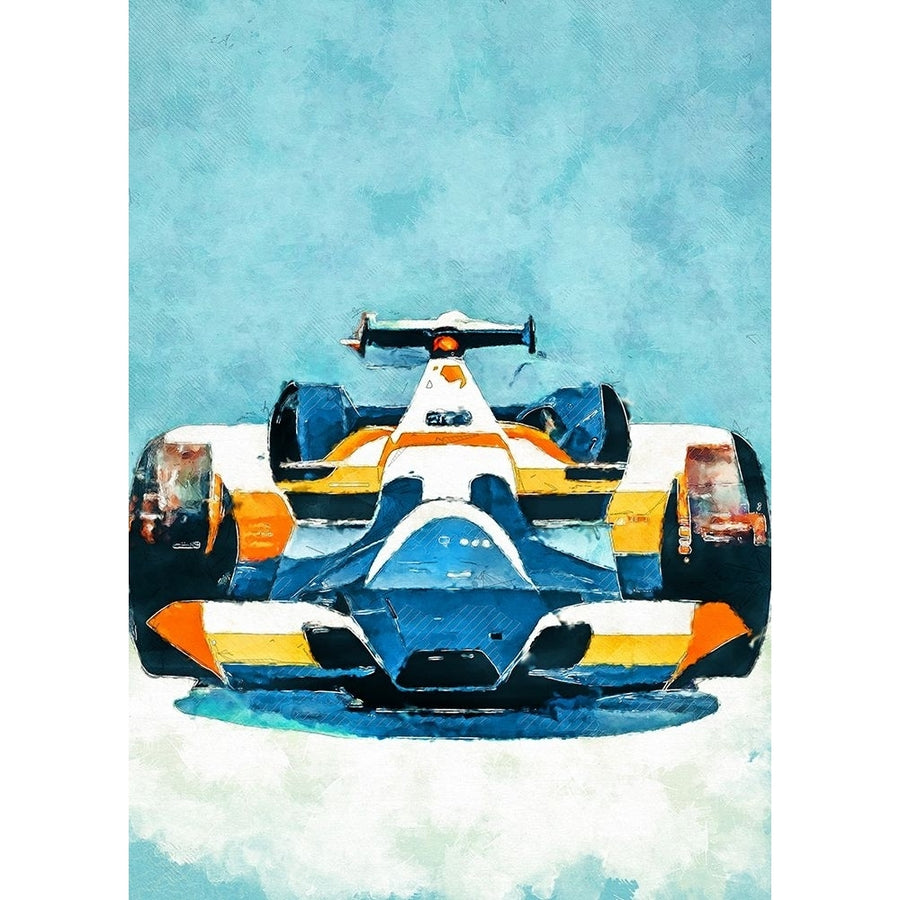 Formula 1 Sport Art Poster Print - Justyna Jaszke-VARPDX2604316 Image 1