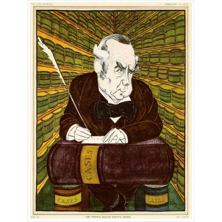 The Law Journal V Poster Print - Kapp-VARPDX26370D Image 1