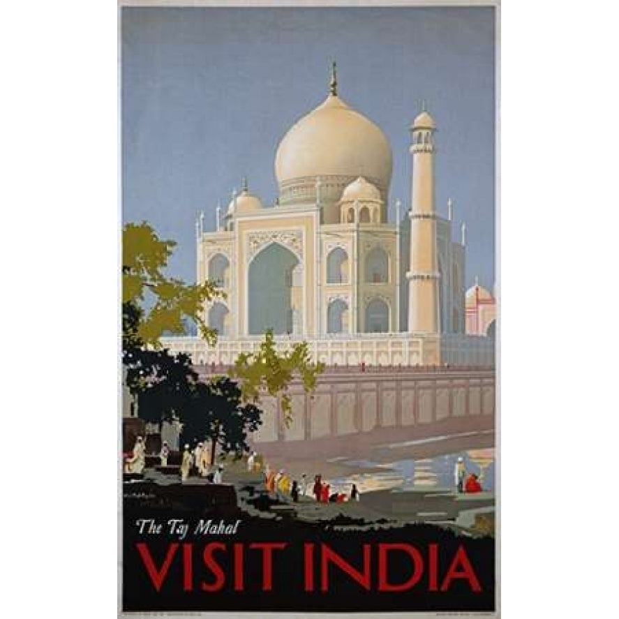 Visit India The Taj Mahal Poster Print by William Spencer Bagdatopoulus-VARPDX264578 Image 2