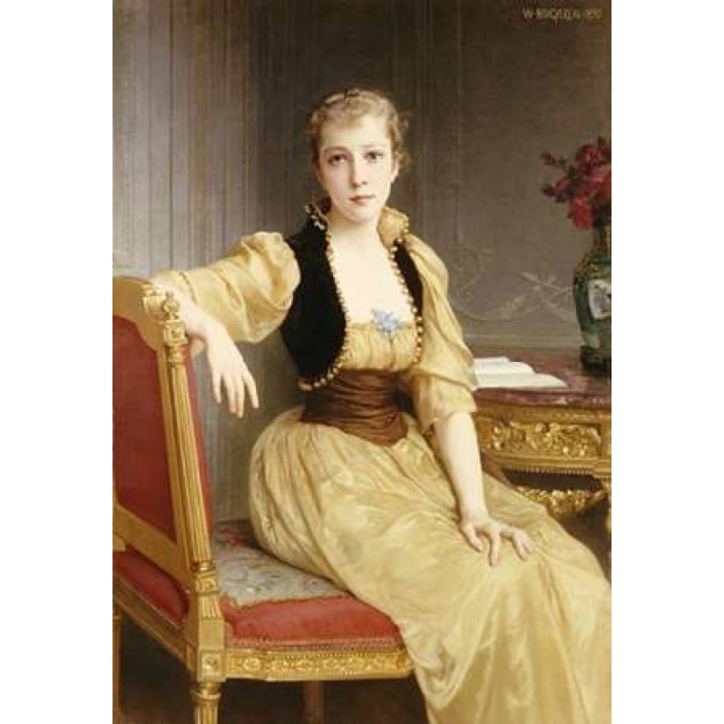 Lady Maxwell Poster Print by William-Adolphe Bouguereau-VARPDX264617 Image 1