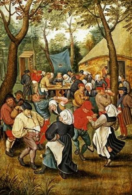 The Wedding Feast Poster Print by Pieter the Elder Bruegel-VARPDX264634 Image 2