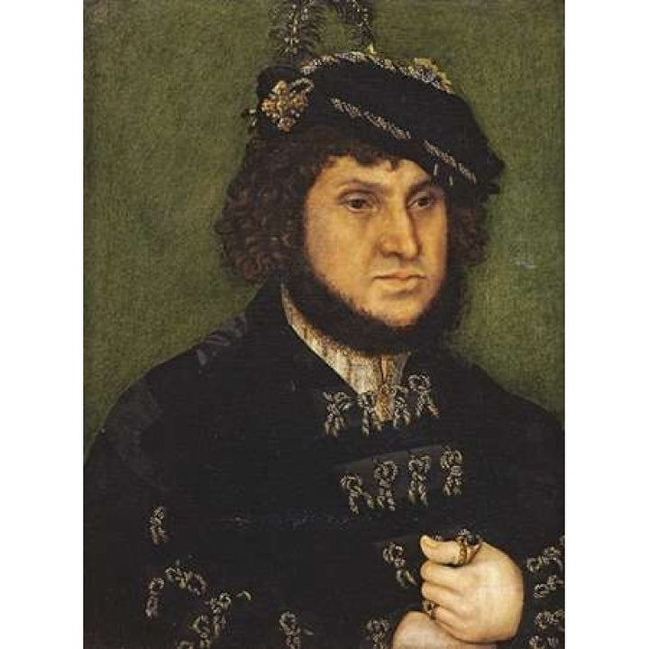 Portrait of Kurfust Herzog Johann der Bestandige Von Saschen Poster Print by Lucas Cranach-VARPDX264749 Image 1