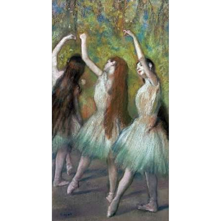 Green Dancers Poster Print by Edgar Degas-VARPDX264799 Image 1