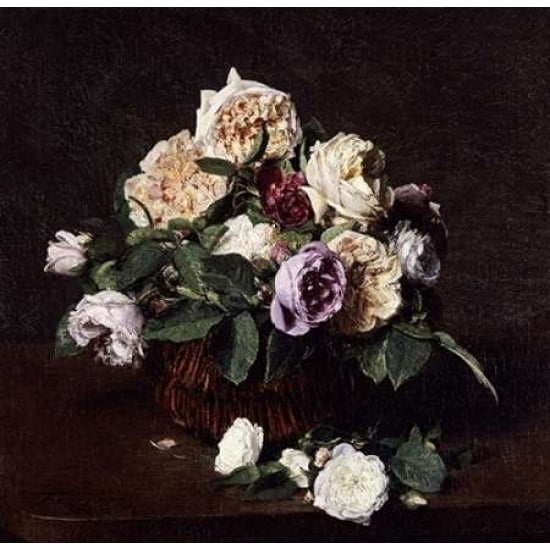 Vase De Fleurs Poster Print by Henri Fantin-Latour-VARPDX264883 Image 2